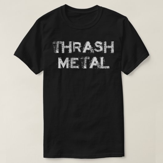 T-shirt Logo de Thrash Metal (Design devant)