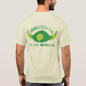 T-shirt Logo de tortue agitée (Dos)