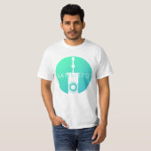 T-shirt Logo de transistor (Devant entier)