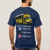 T-shirt Logo de Travailleur JML Transit (Dos)