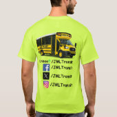 T-shirt Logo de Travailleur JML Transit (Dos)