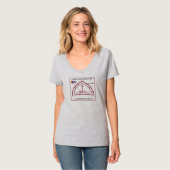 T-shirt Logo de trinité avec RIC sur le dos (Devant entier)