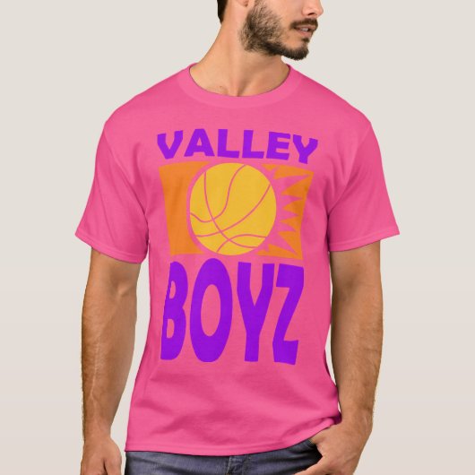T-shirt Logo de Valleyboyz Retro Suns (Devant)