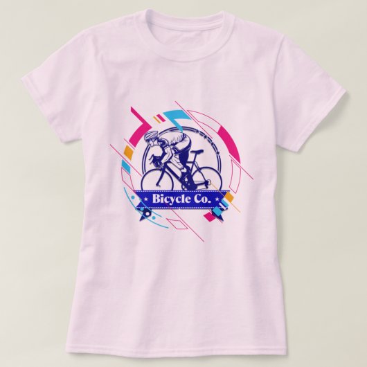 T-shirt Logo de Velocity Cycling & Performance (Design devant)