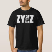 T-shirt Logo de Zyzz conquer (Devant)
