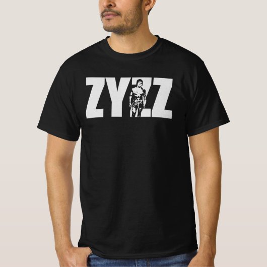 T-shirt Logo de Zyzz conquer (Devant)