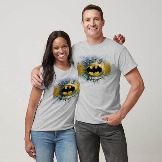 T-shirt Logo Décoré Batman (Unisexe)