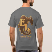 T-shirt Logo d'EL - chemise Front&Back (Dos)