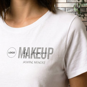 T-shirt Logo d'employé du personnel de l'artiste en maquil