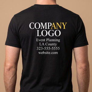 T-shirt Logo d'entreprise commercial