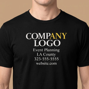 T-shirt Logo d'entreprise commercial