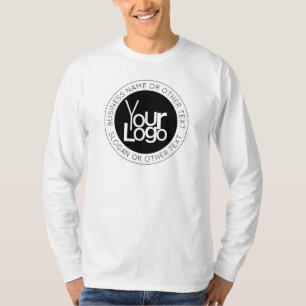 T-shirt Logo d'entreprise et texte moderne simple modifiab