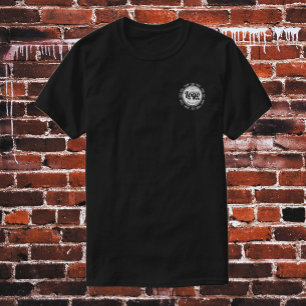 T-shirt Logo d'entreprise noir personnalisé - Swag uniform