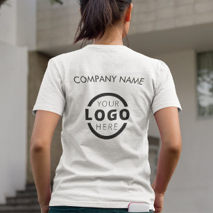 T-shirt Logo d'entreprise personnalisé Uniforme employé