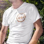 T-shirt Logo d'entreprise personnalisé Uniforme employé<br><div class="desc">Faites la promotion de votre entreprise sur votre t-shirt, où que vous alliez. Créez votre propre t-shirt personnalisé avec le logo de votre entreprise. L'impression peut être placée sur l'avant, la zone de poche et l'arrière. Porter des t-shirts promotionnels avec votre logo d'entreprise lors de salons professionnels et d'autres événements...</div>