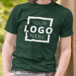 T-shirt Logo d'entreprise personnalisé Uniforme employé<br><div class="desc">Faites la promotion de votre entreprise sur votre t-shirt, où que vous alliez. Créez votre propre t-shirt personnalisé avec le logo de votre entreprise. L'impression peut être placée sur l'avant, la zone de poche et l'arrière. Porter des t-shirts promotionnels avec votre logo d'entreprise lors de salons professionnels et d'autres événements...</div>