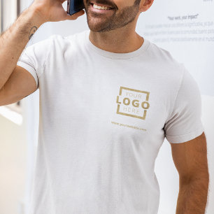 T-shirt Logo d'entreprise personnalisé Uniforme employé