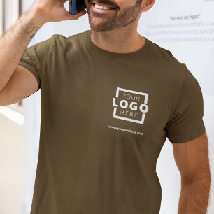 T-shirt Logo d'entreprise personnalisé Uniforme employé