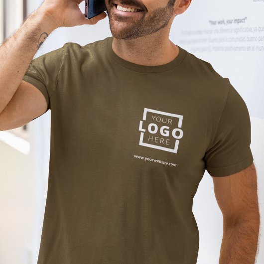 T-shirt Logo d'entreprise personnalisé Uniforme employé