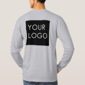T-shirt Logo d'entreprise professionnelle moderne (Dos)