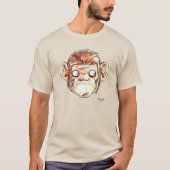 T-shirt Logo d'entreprise Roger&Wolf Monkey (Devant)