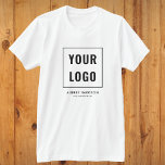 T-shirt Logo d'entreprise Simple Professional<br><div class="desc">Ajoutez votre logo.</div>