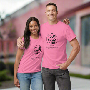 T-shirt Logo d'entreprise Uniform Unisex du personnel empl