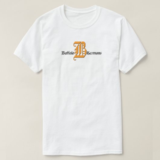 T-shirt Logo d'équipe de basket d'Allemands de Buffalo (Design devant)