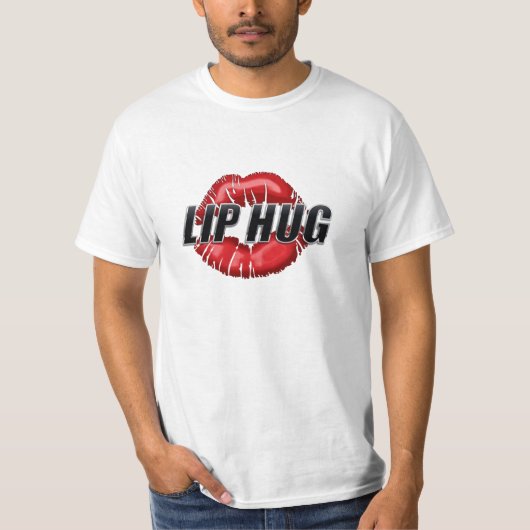 T-shirt Logo des lèvres Lips Hug Lips (Devant)