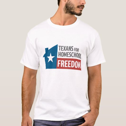T-shirt Logo des Texans pour la liberté à l'école (Devant)