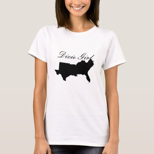 T-shirt Logo Dixie Girl (Devant)