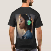 T-shirt Logo DJ polyvalent - Célébration de la fusion (Dos)