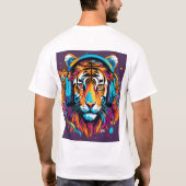 T-shirt Logo DJ polyvalent - Célébration de la fusion (Dos)