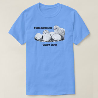 T-shirt Logo d'obscurité de l'éducateur ver.1 de ferme