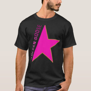 T-shirt logo d'oie dorée Sticker