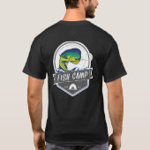 T-shirt Logo d'original de camp de poissons (Dos)