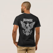 T-shirt Logo Dreadnaught Eagle (Dos entier)