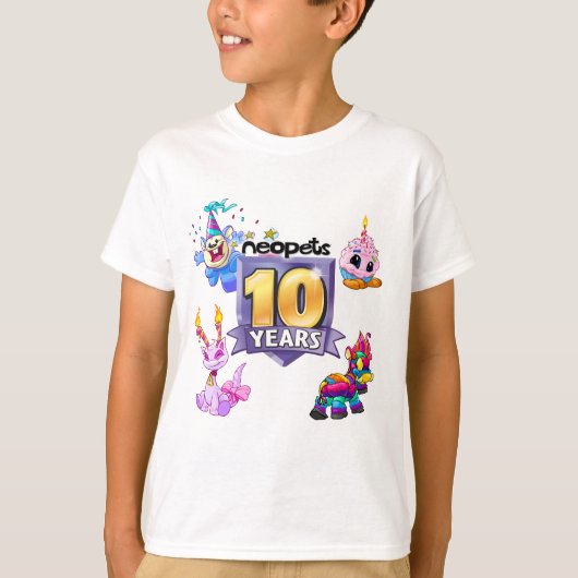 T-shirt Logo du 10e anniversaire (Devant)