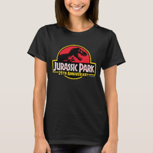 T-shirt Logo du 25e anniversaire du Jurassic Park