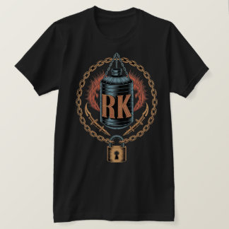 T-shirt Logo du baril industriel RK