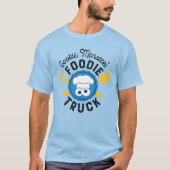 T-shirt Logo du camion fourré de Cookie Monster (Devant)