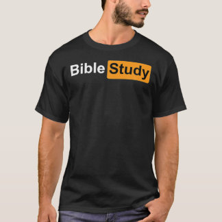 T-shirt Logo du centre d'étude de la Bible Funny Sarcastiq