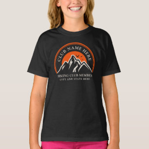 T-shirt Logo du Club randonnée Employés d'affaires personn