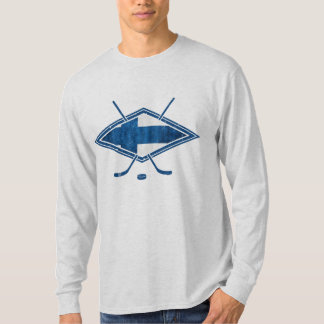 T-shirt Logo du drapeau de hockey finlandais Suomi Hockey