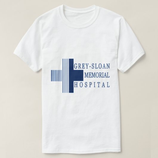 T-shirt Logo du Grey Sloan Memorial Hospital (Design devant)