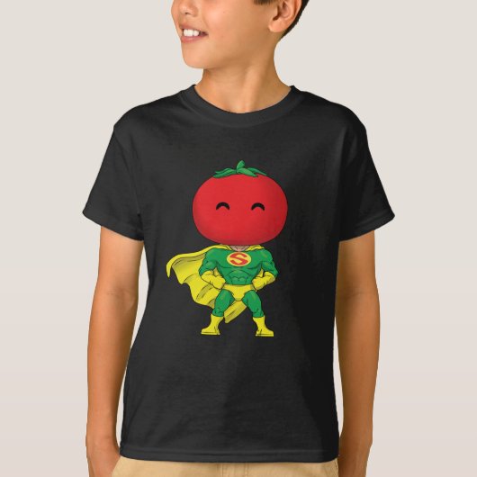 T-shirt Logo du héros CaptainSauce (Devant)