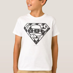 T-shirt Logo du Jacquard noir Supergirl
