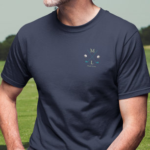 T-shirt Logo du joueur de golf personnalisé
