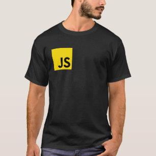 T-shirt Logo du langage de script JS java