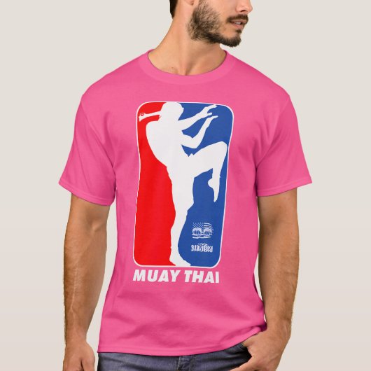 T-shirt Logo du mixed martial art Muay Thai Fighter (Devant)